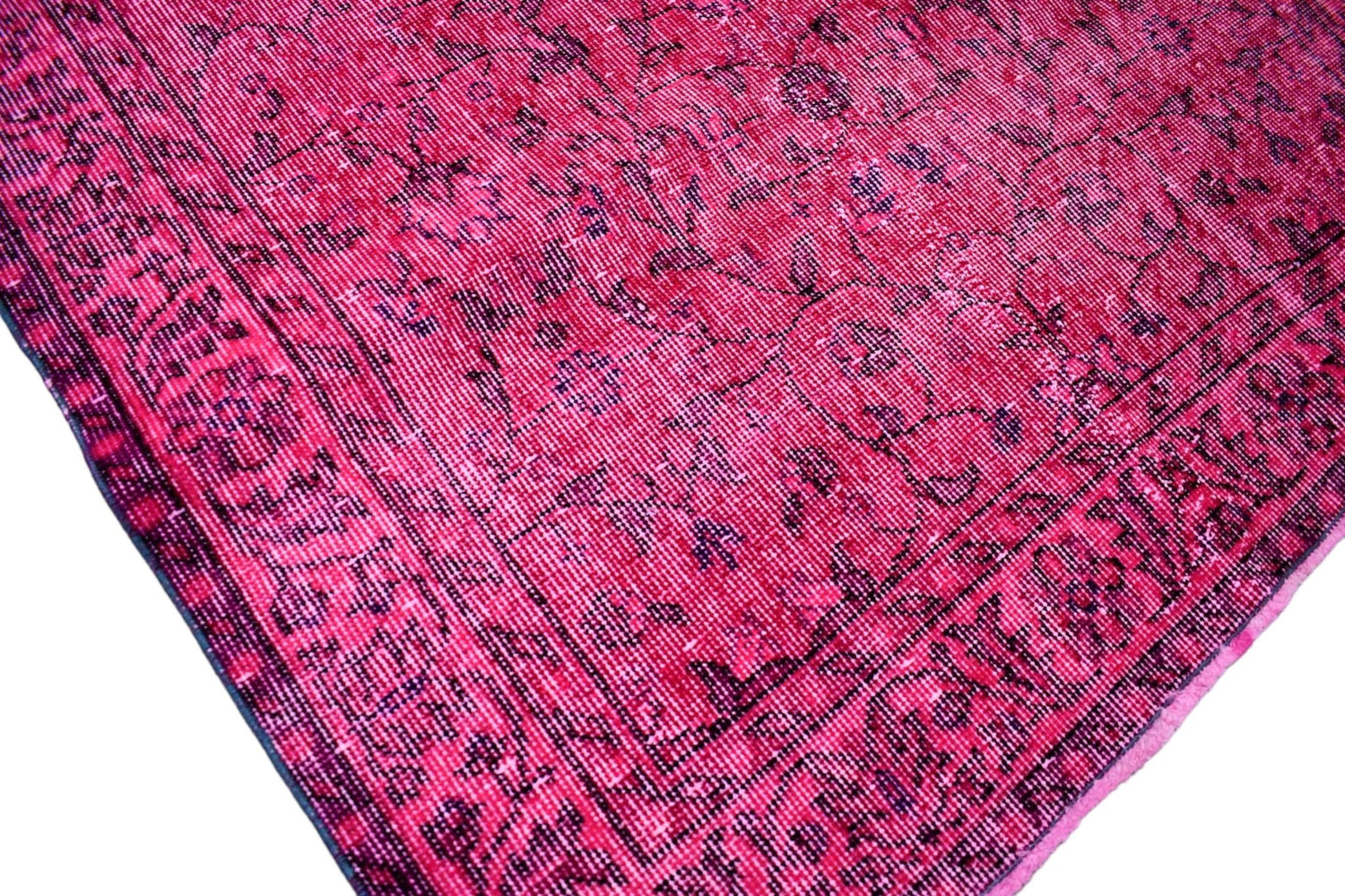 Roze vintage vloerkleed - E379 - Lavinta