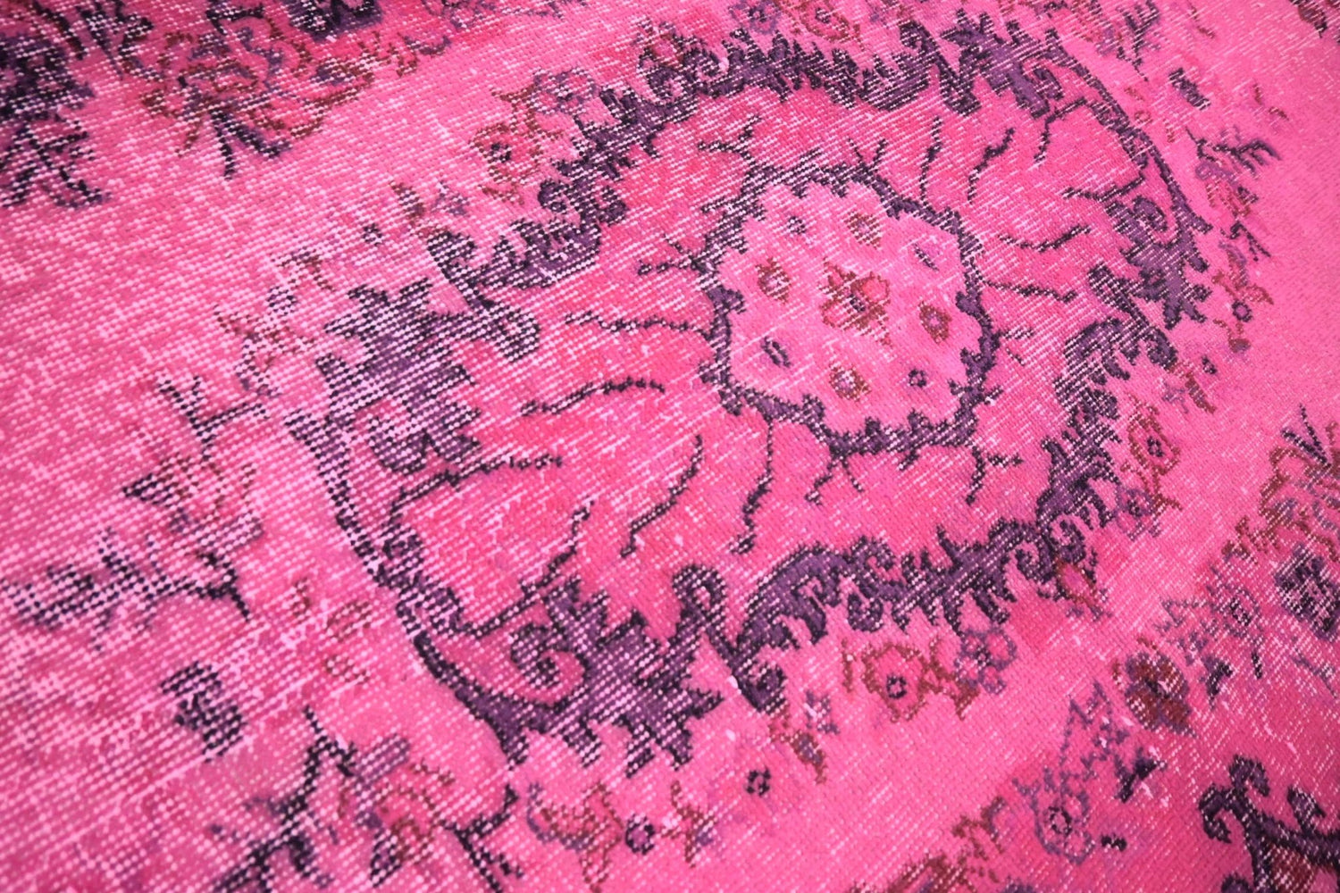Roze vintage vloerkleed - E487 - Lavinta