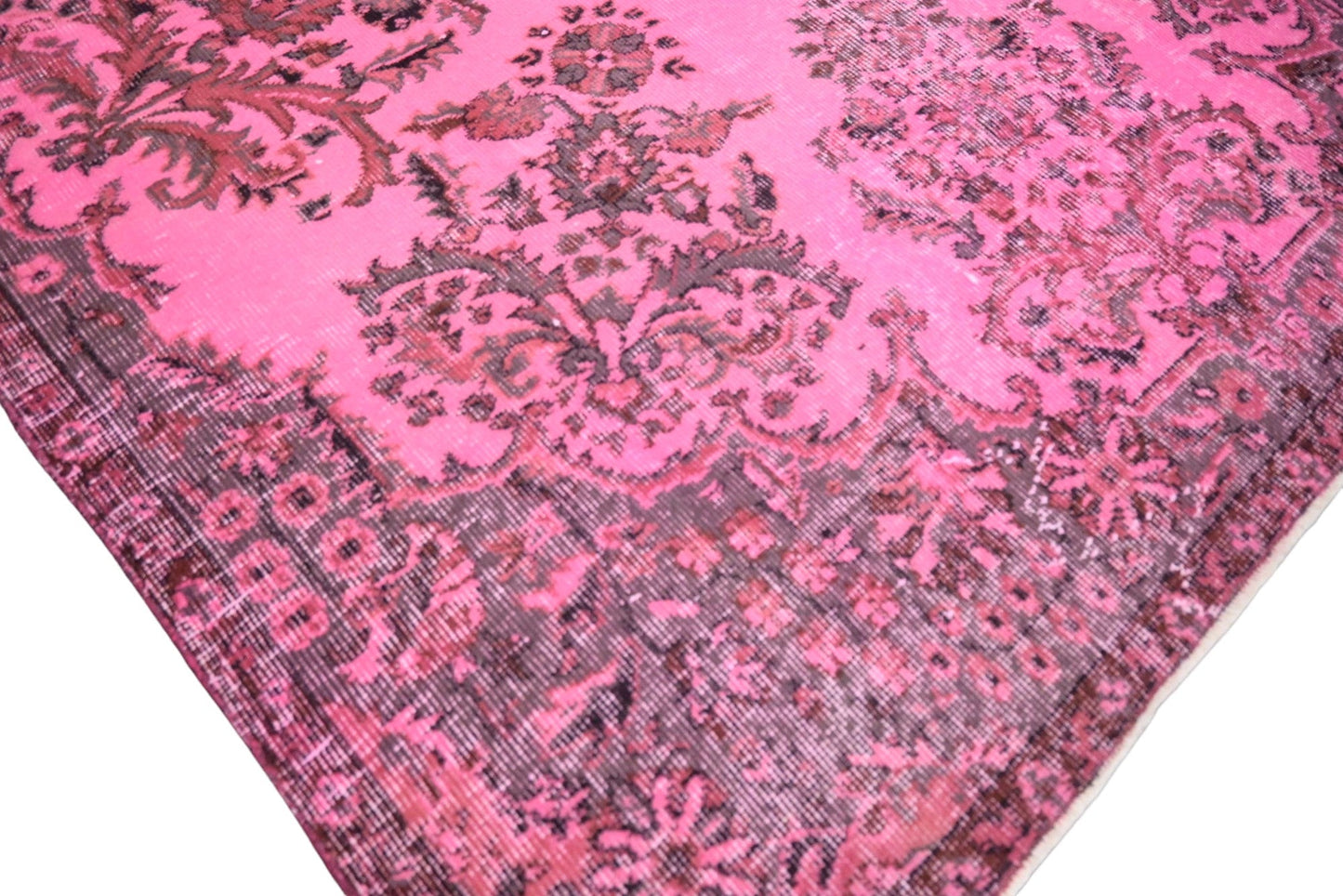Roze vintage vloerkleed - E519 - Lavinta