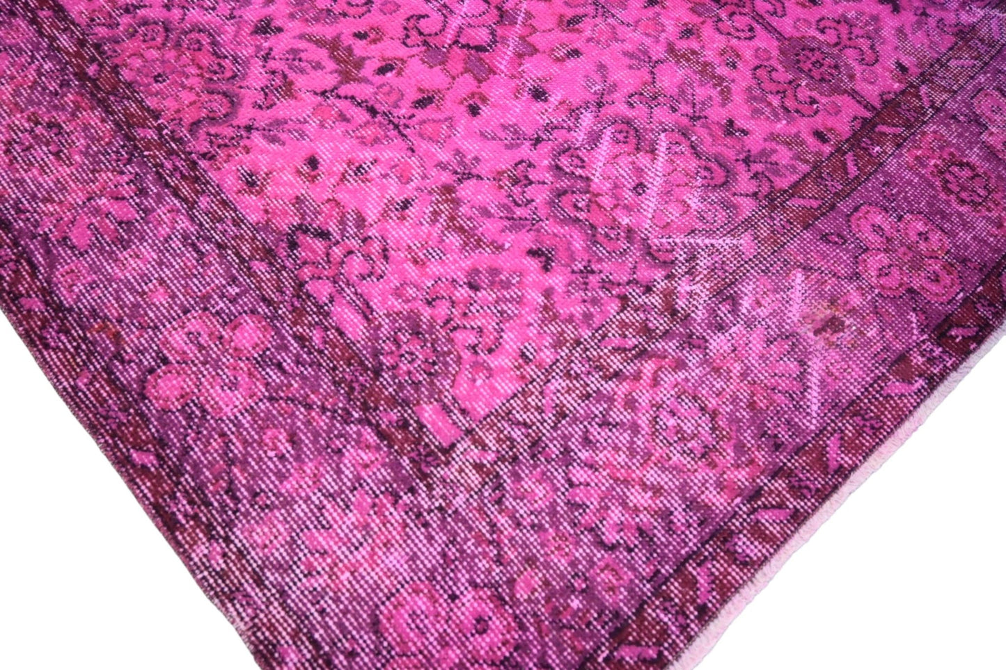 Roze vintage vloerkleed - E540 - Lavinta