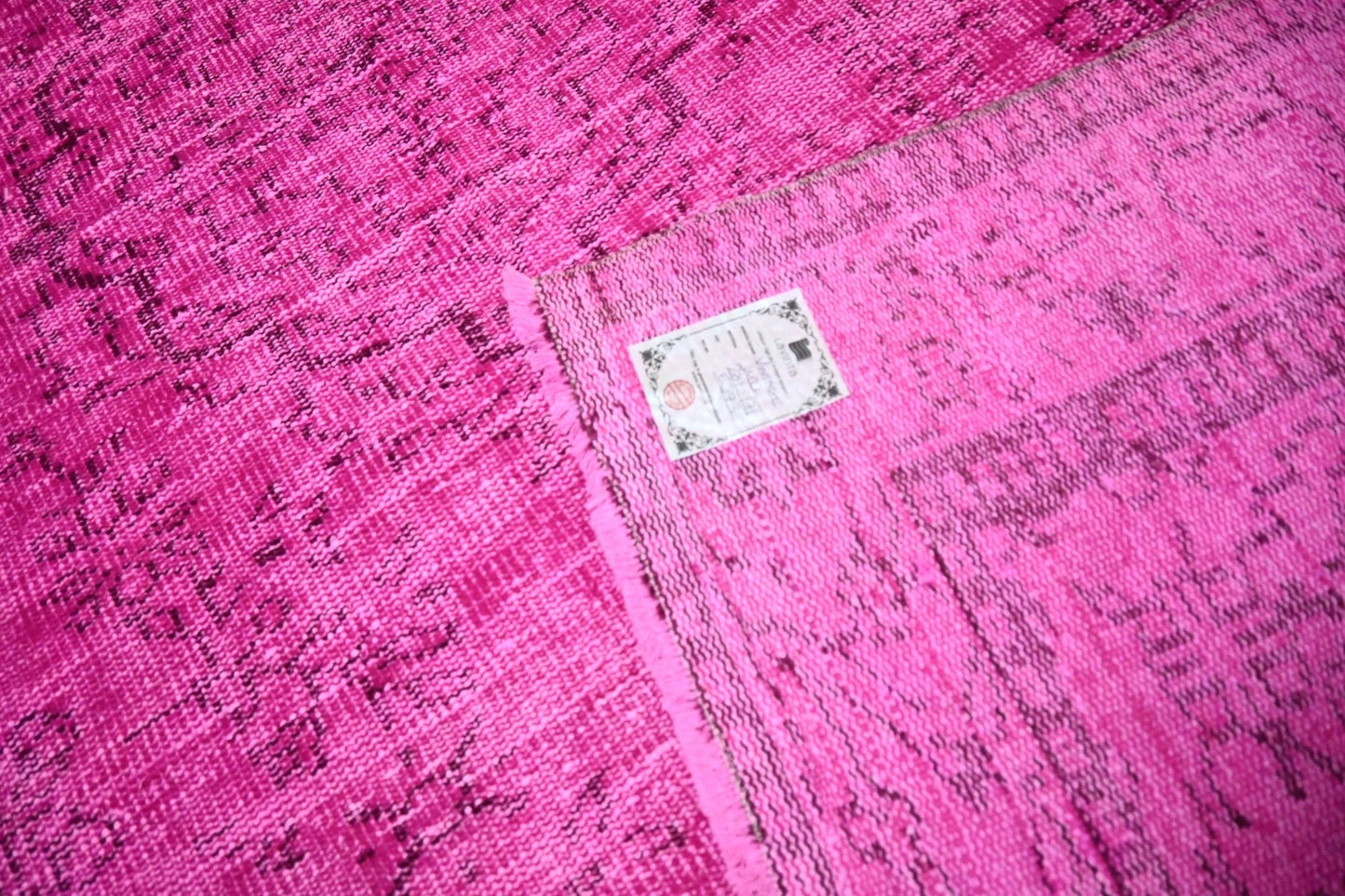 Roze vintage vloerkleed - E573 - Lavinta