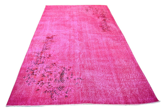 Roze vintage vloerkleed - E575 - Lavinta