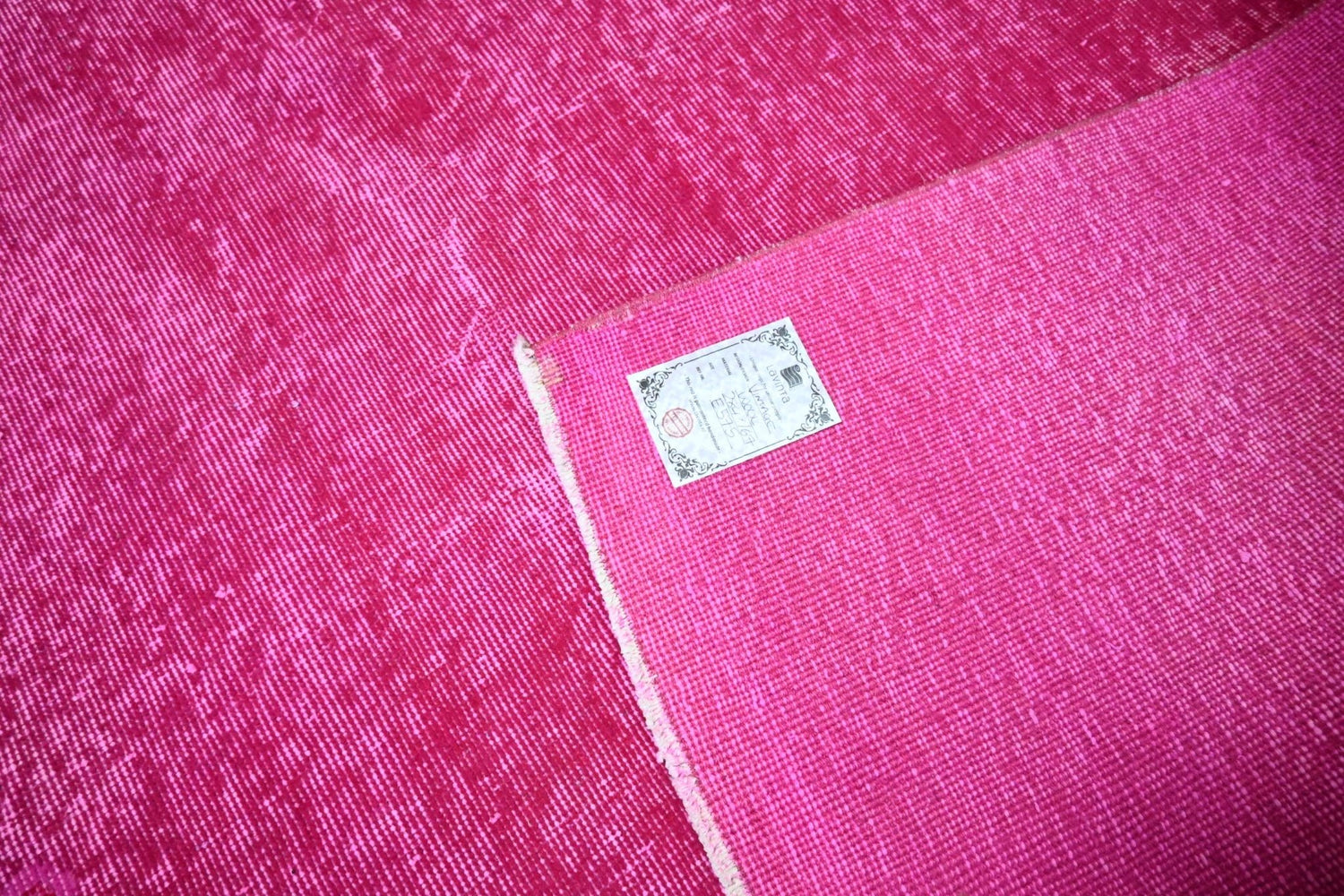 Roze vintage vloerkleed - E575 - Lavinta