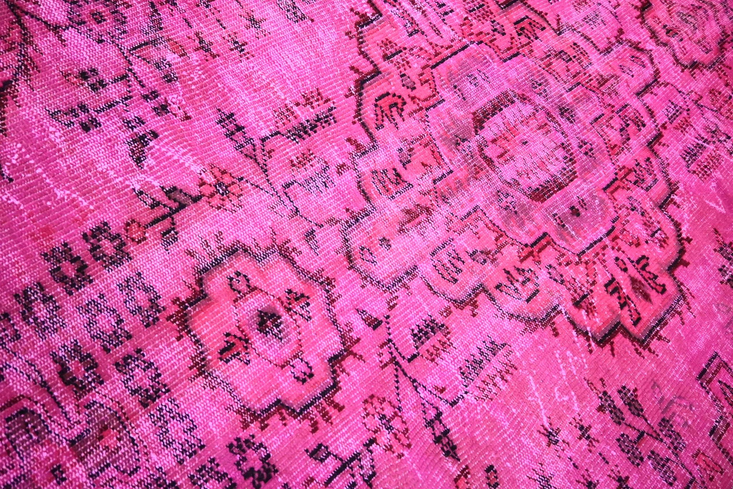 Roze vintage vloerkleed - E577 - Lavinta