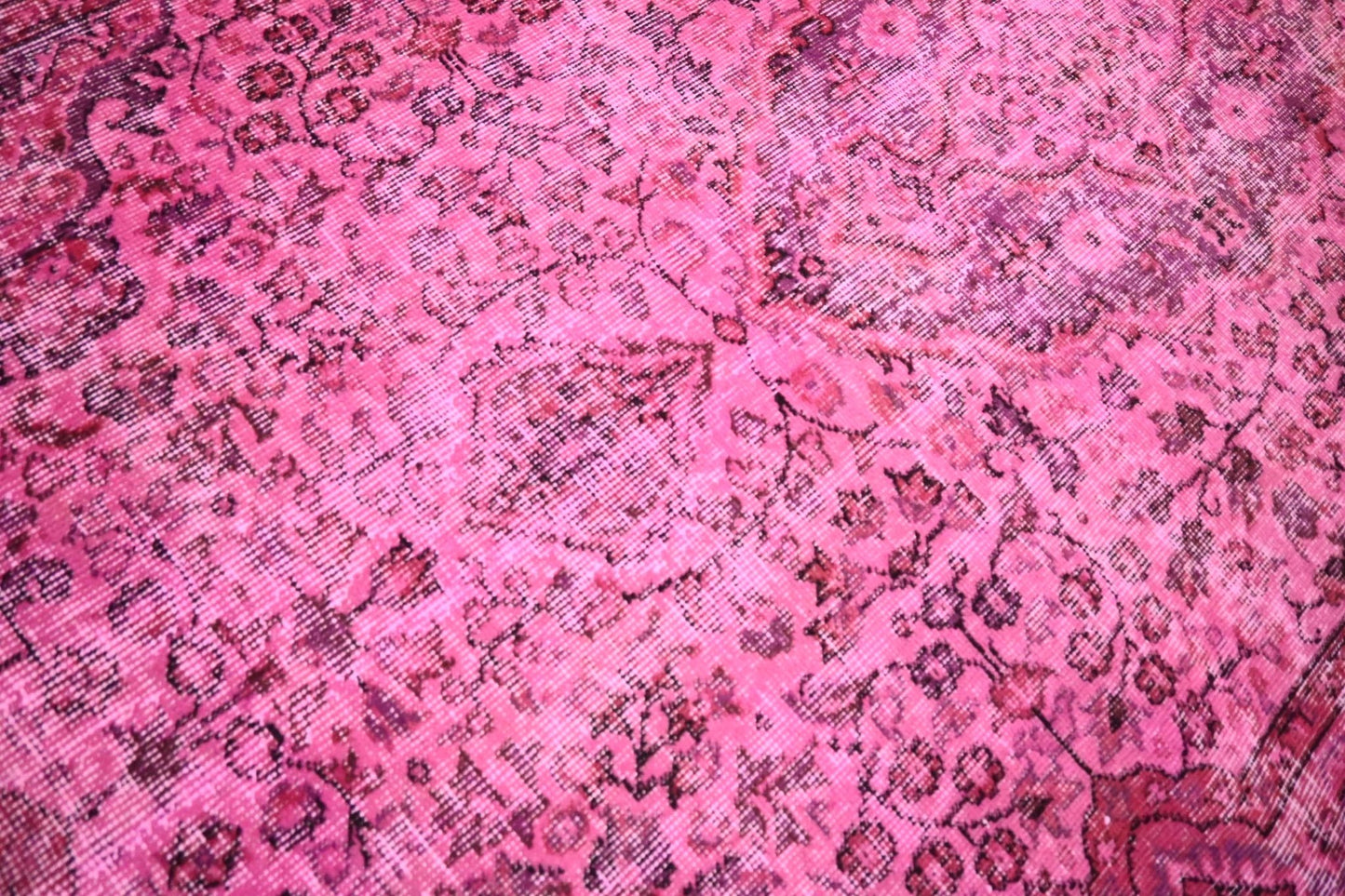 Roze vintage vloerkleed - E584 - Lavinta