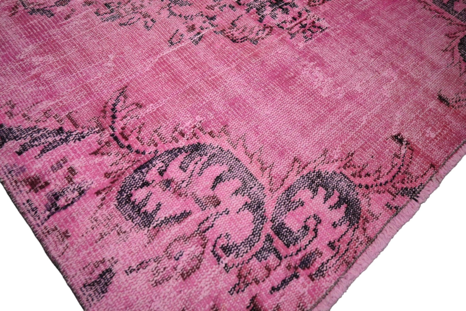 Roze vintage vloerkleed - E684 - Lavinta