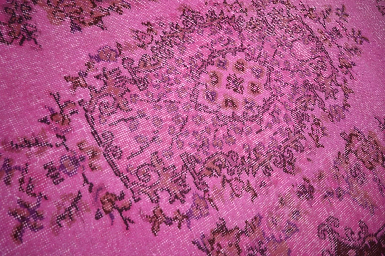 Roze vintage vloerkleed - E686 - Lavinta