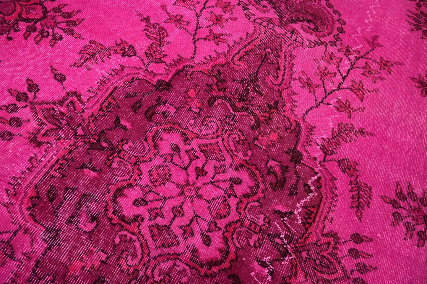 Roze vintage vloerkleed - E698 - Lavinta