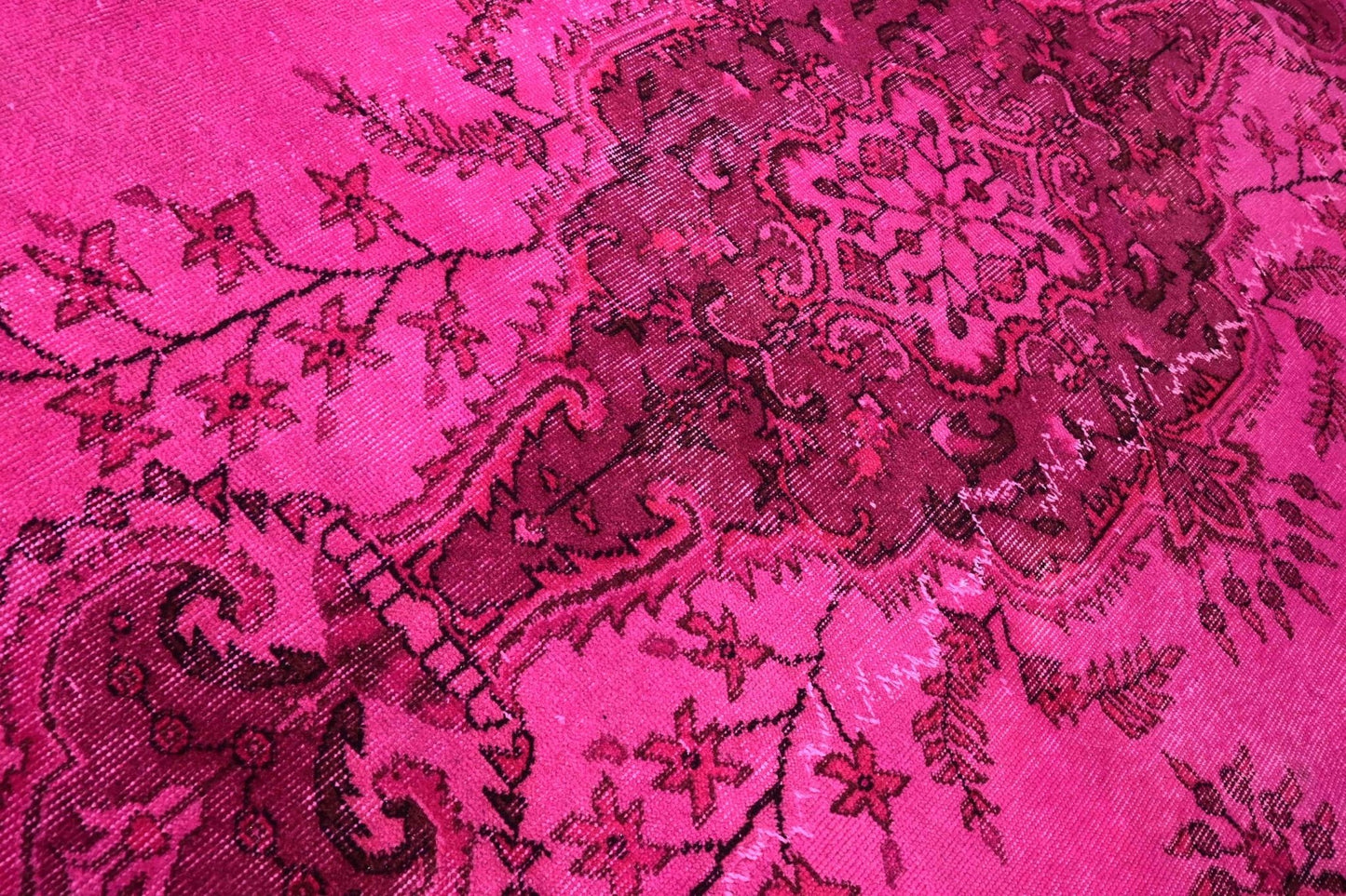 Roze vintage vloerkleed - E698 - Lavinta