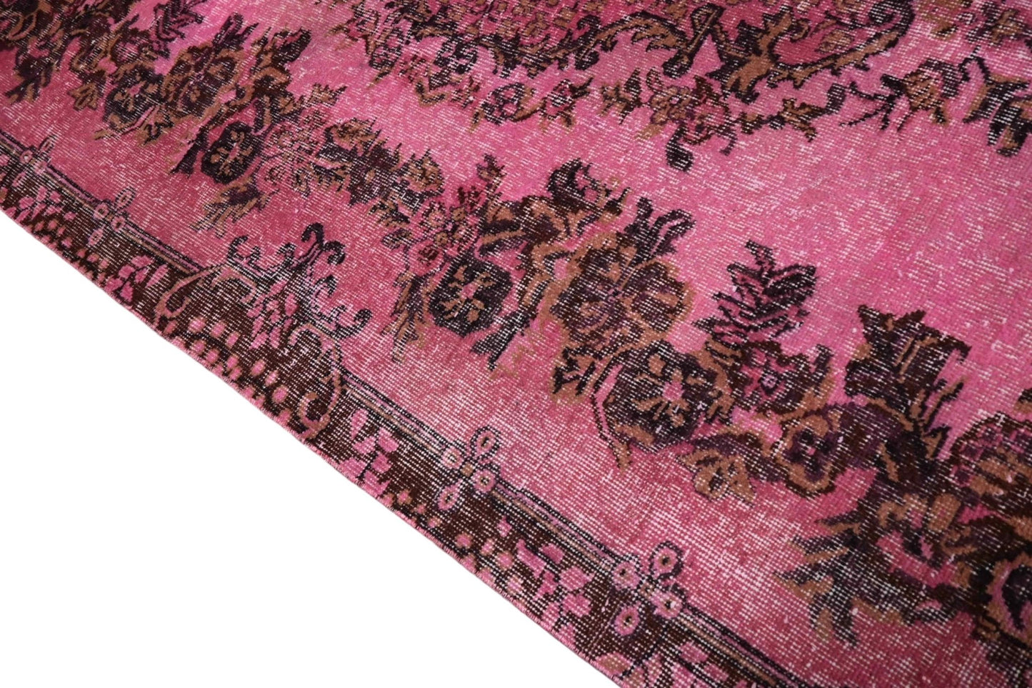Roze vintage vloerkleed - E708 - Lavinta