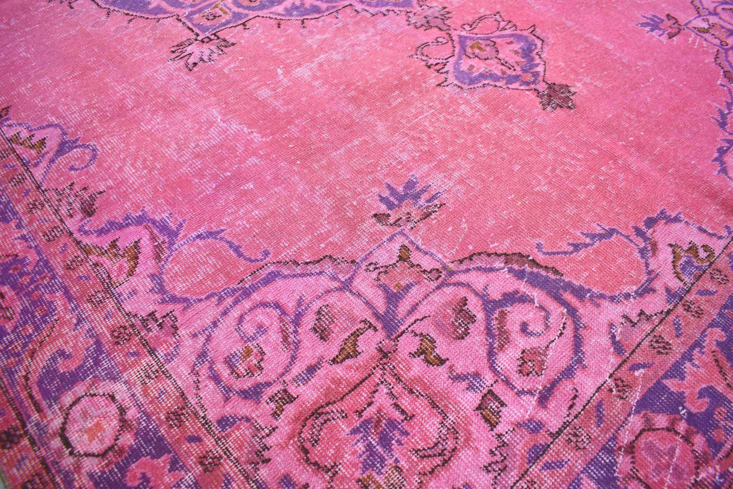 Vintage vloerkleed roze - Lavinta